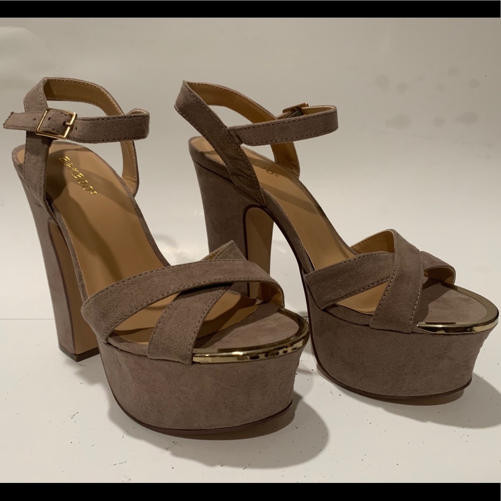 Brown heels